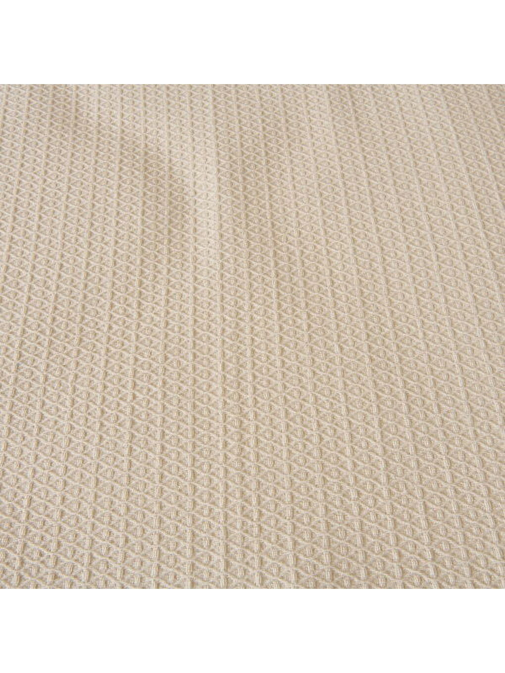 Ekru Soft Luna Çift Kişilik Pike - Krem - 200x220 cm-2