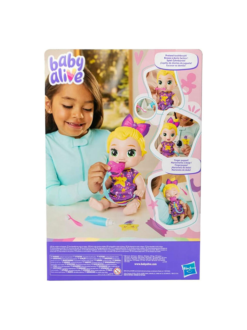 Baby Alive Renksiz Uykucu Bebeğim Sarışın F9856 - 1