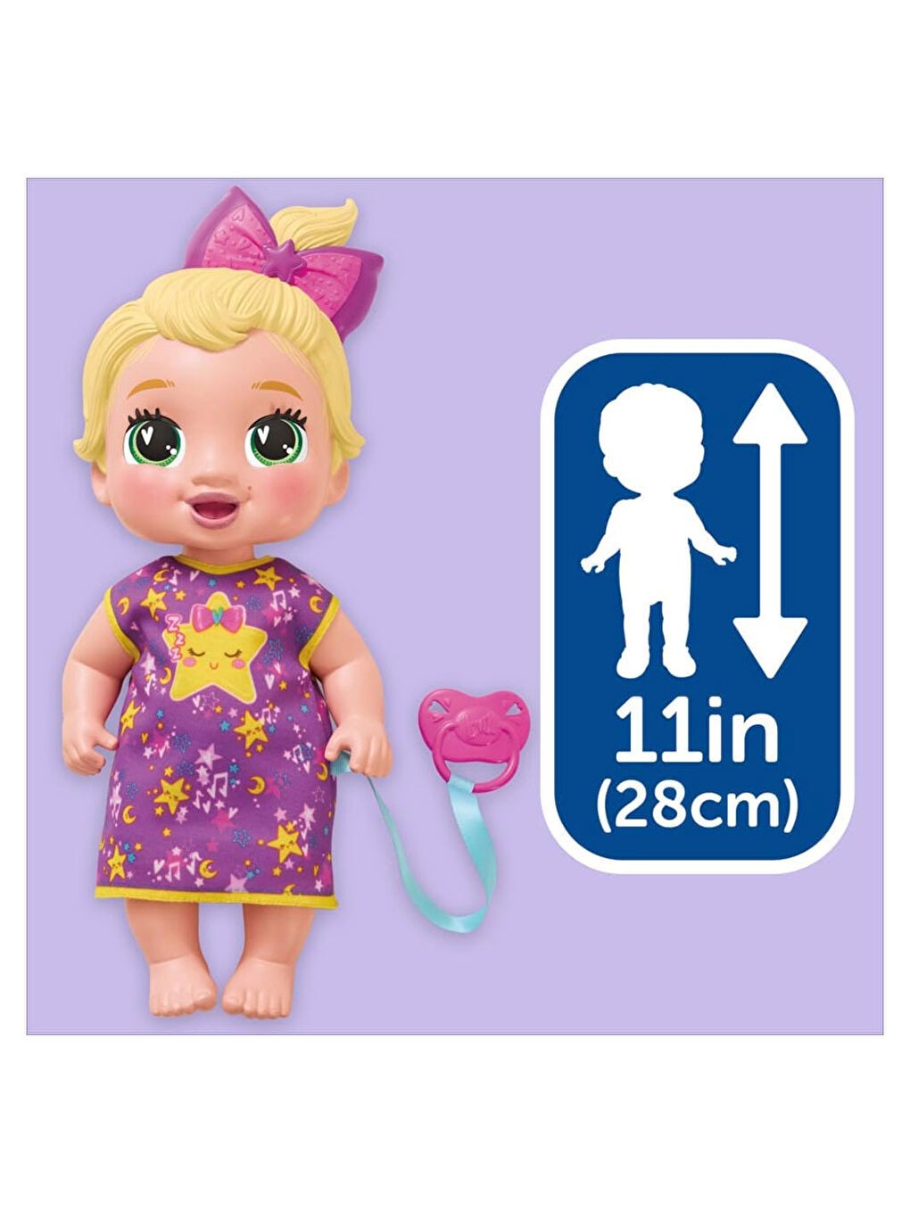 Baby Alive Renksiz Uykucu Bebeğim Sarışın F9856 - 2