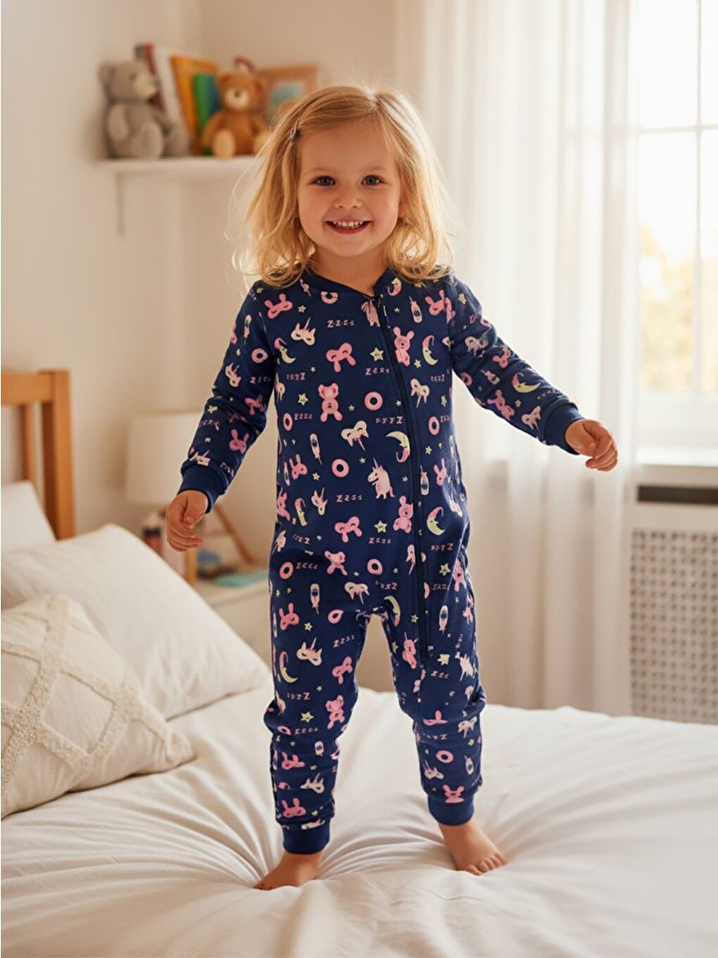 İndigo Girls Ve Uyku Empirme 90 Gr 6-9 Yaş Uyku Tulumu-2