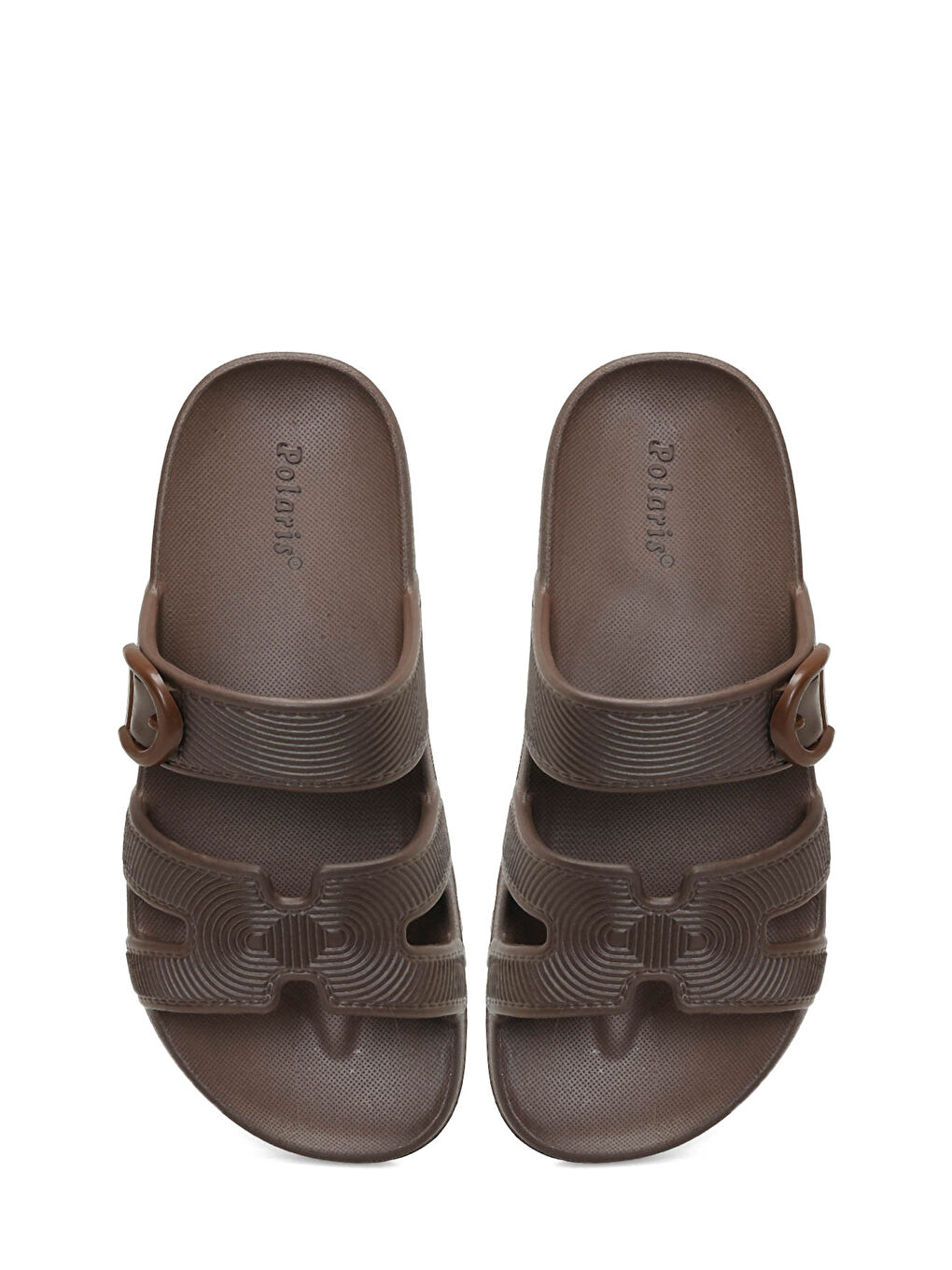 409126.Z6FX Kahverengi Kadın Terlik-3