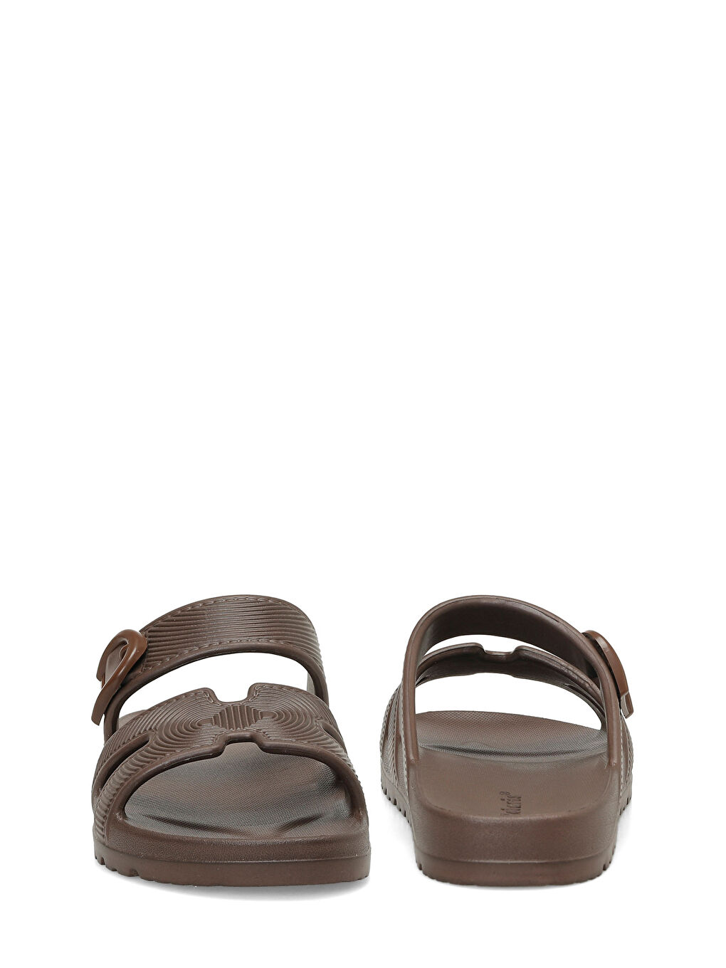 409126.Z6FX Kahverengi Kadın Terlik-4