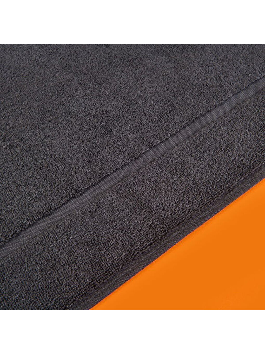 Soft Samantha Ayak Havlusu - Antrasit - 50x80 cm-1