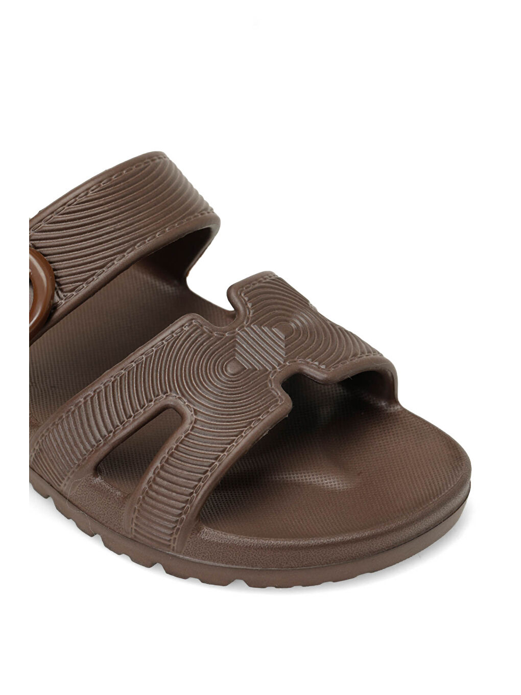 409126.Z6FX Kahverengi Kadın Terlik-6