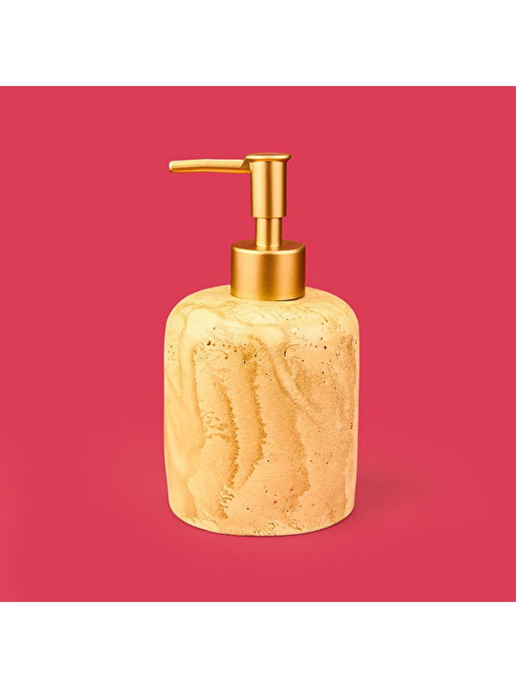 Bath Traverten Görünümlü Banyo Seti - Bej-1