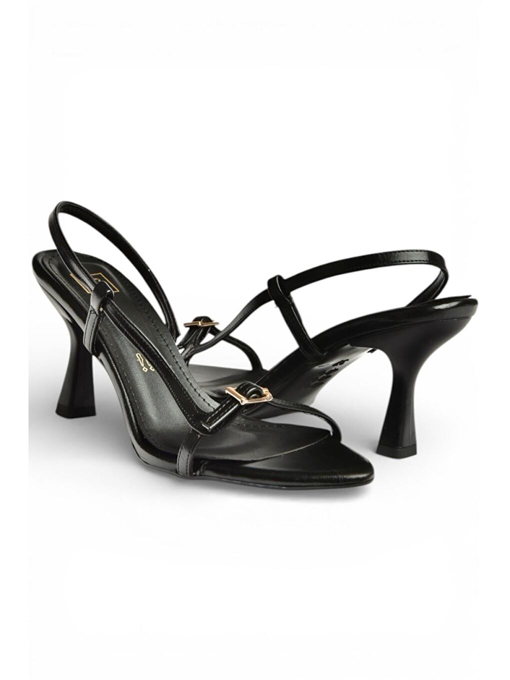 Siyah Kadın Topuklu Ayakkabı Y518990109-6