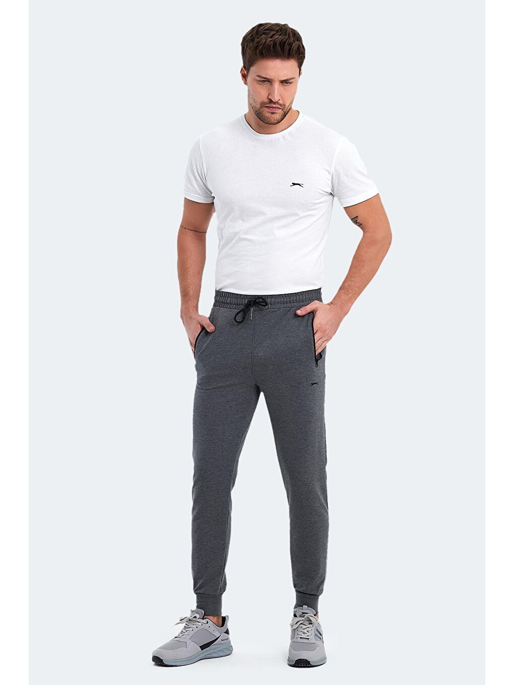 SLAZENGER Koyu Gri OFER IN Erkek Eşofman Altı Koyu Gri - 3