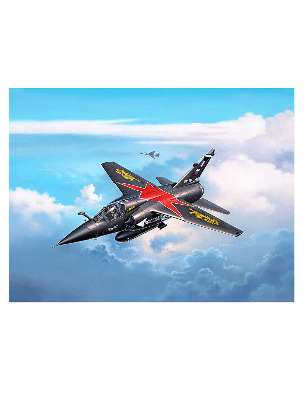 Revell Renksiz Maket Seti Mirage F-1 C-CT 64971 - 1