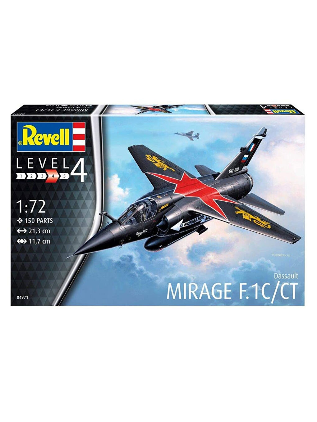 Revell Renksiz Maket Seti Mirage F-1 C-CT 64971 - 7