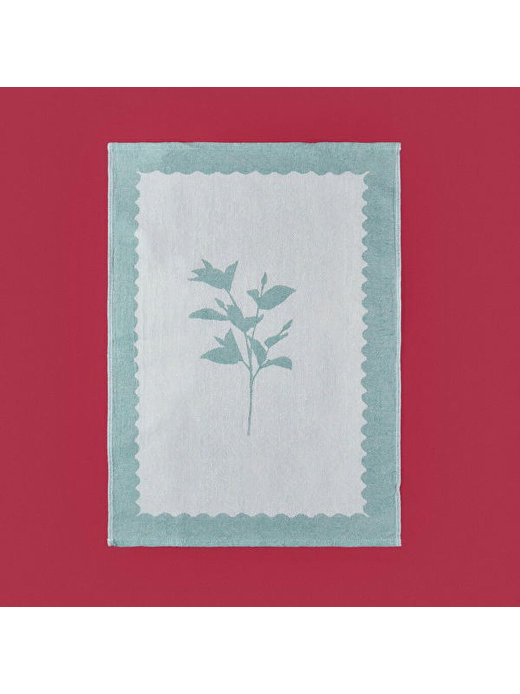 Soft Flower Kurulama Bezi - Yeşil - 40x60 cm-9