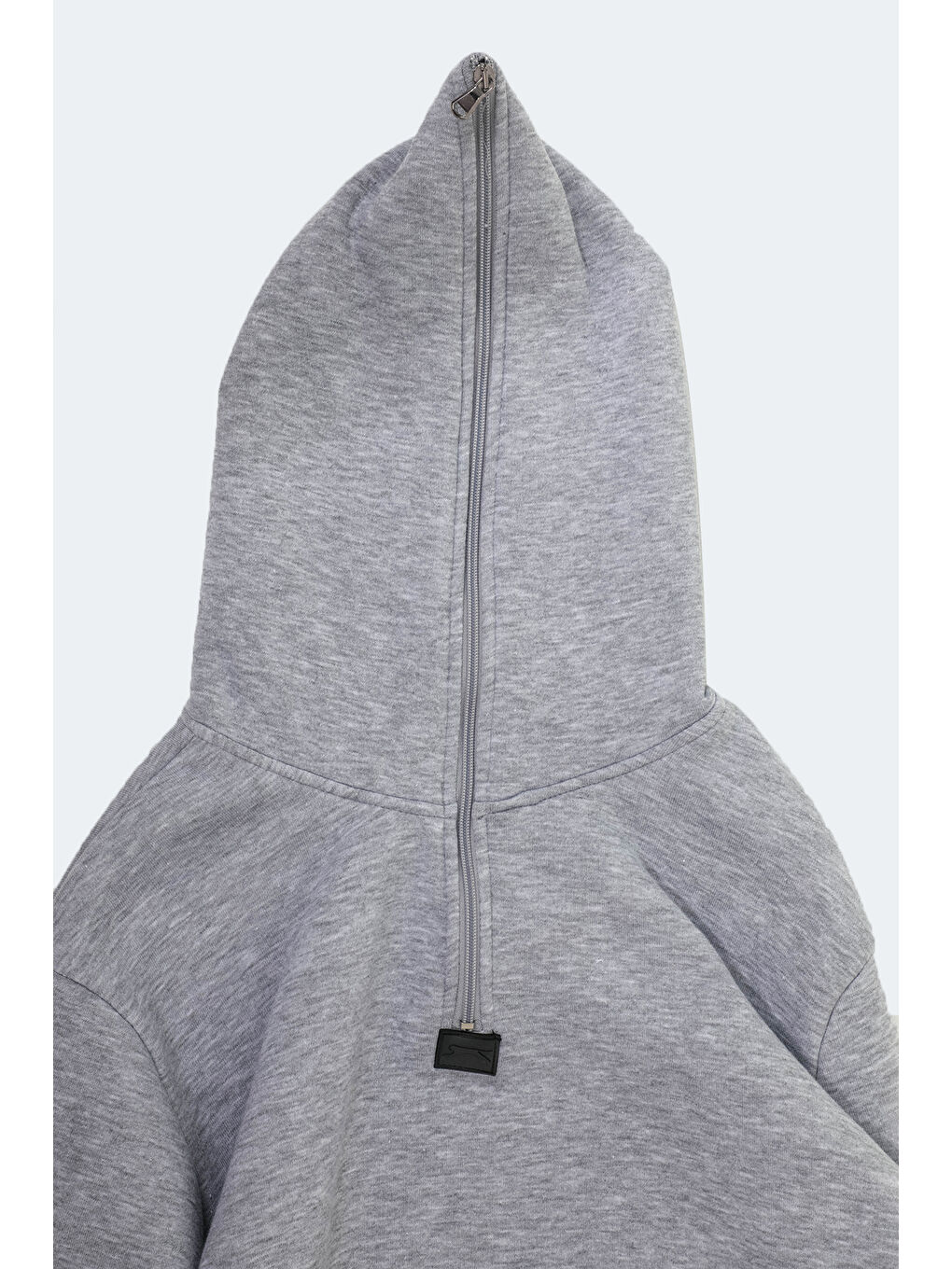 BAHA Erkek Kapüşonlu Sweatshirt Gri-5