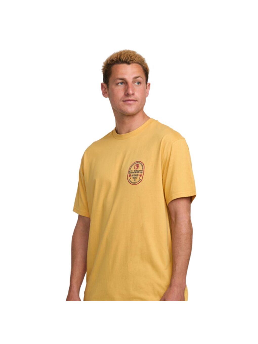 Sunny Daze Premium Ss Erkek Sarı Tişört-1