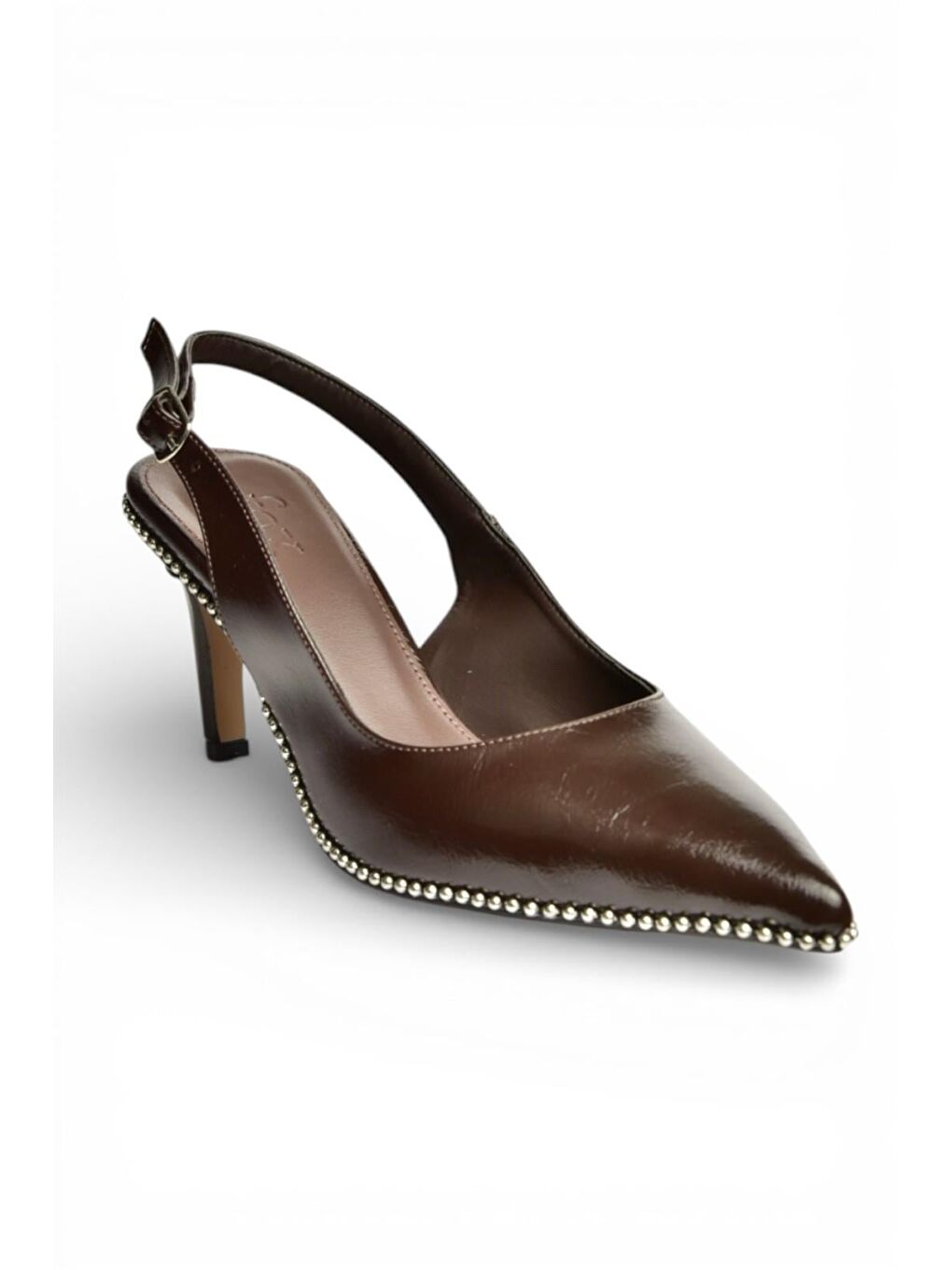 Kahverengi Kadın Topuklu Ayakkabı Y572099760-5