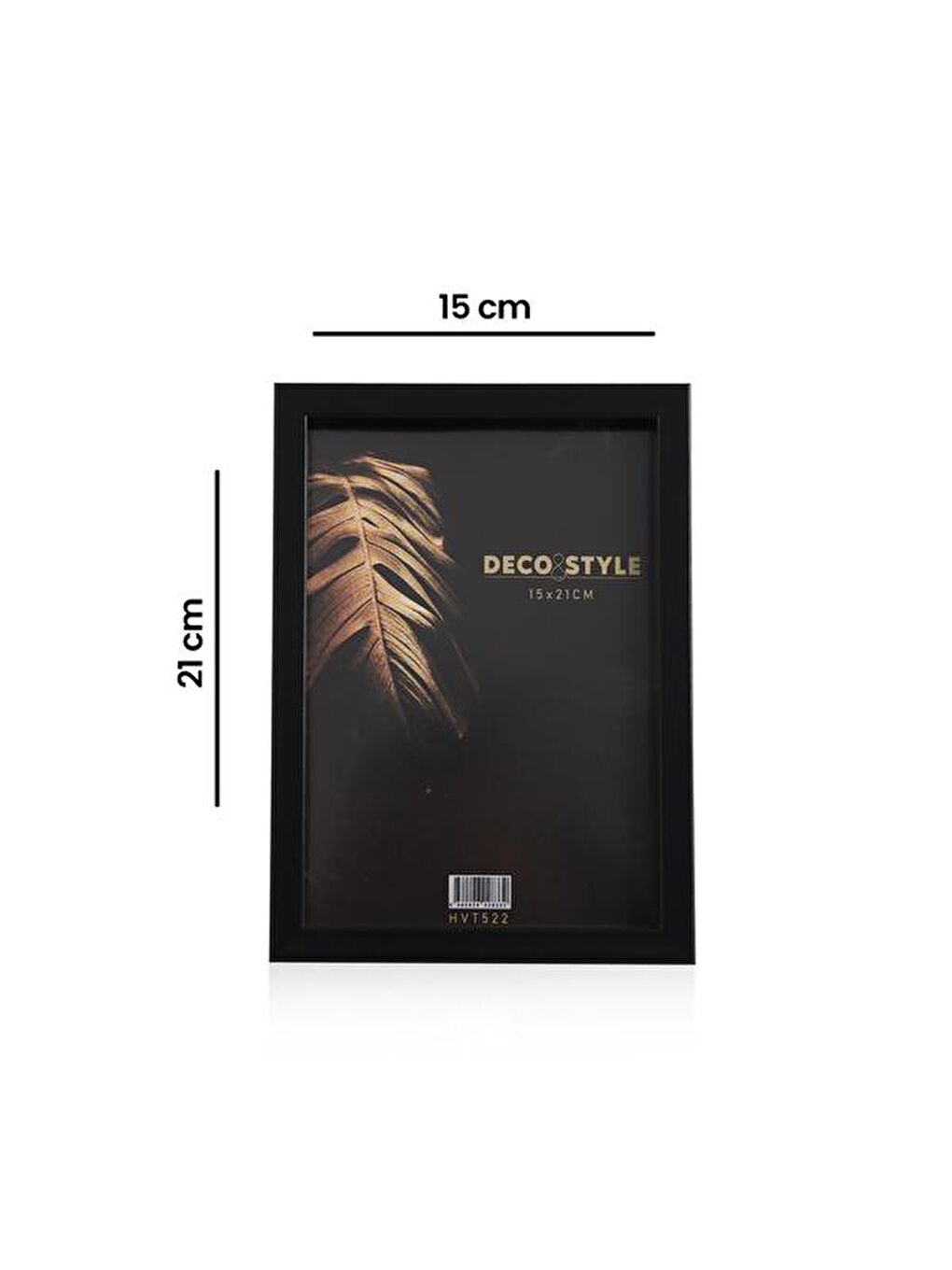 Derin Fotoğraf Çerçevesi - Siyah - 15x21 cm-3