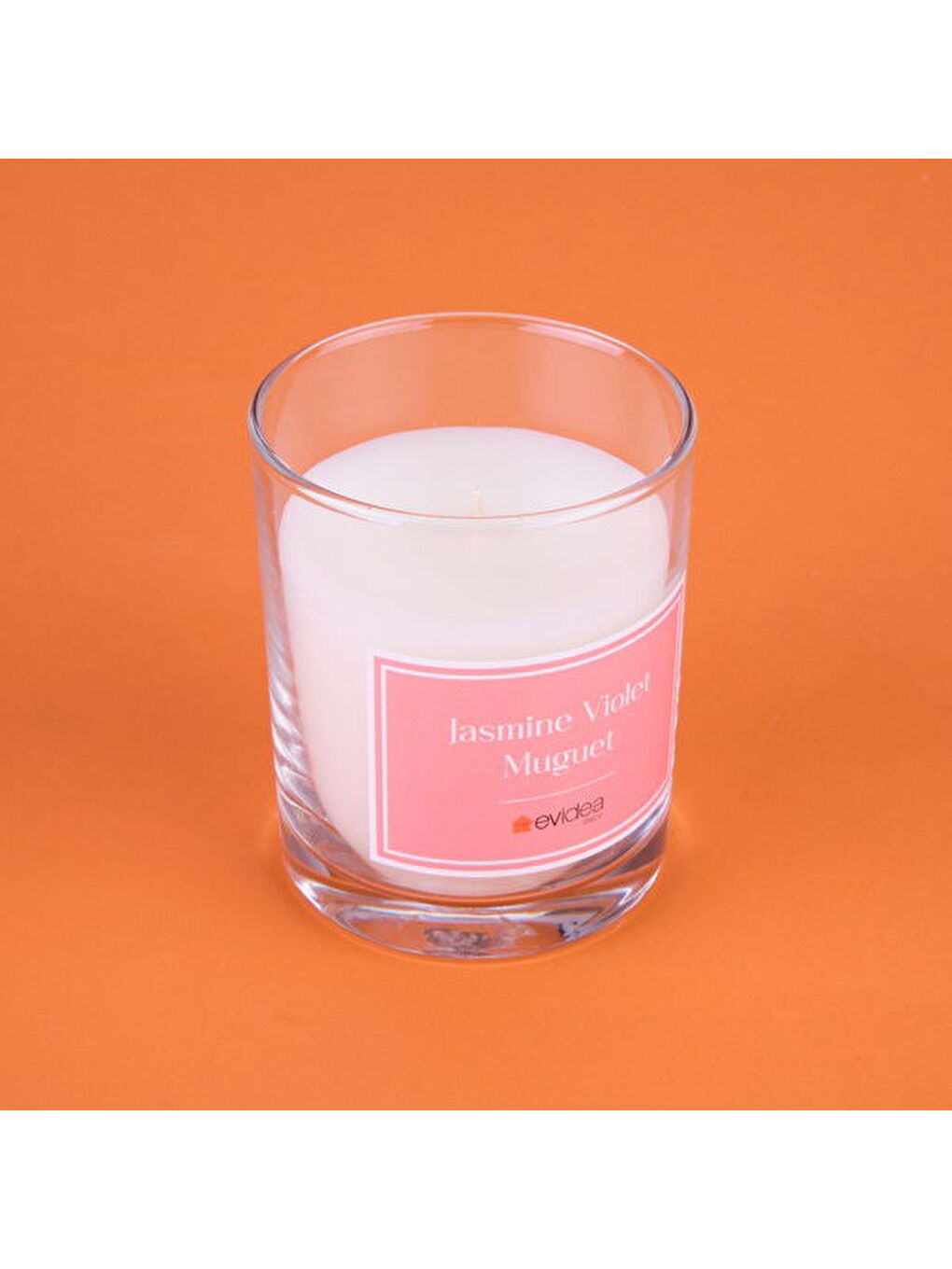 Renksiz Deco Flower Mum ve Koku Seti - 130 gr + 100 ml-2