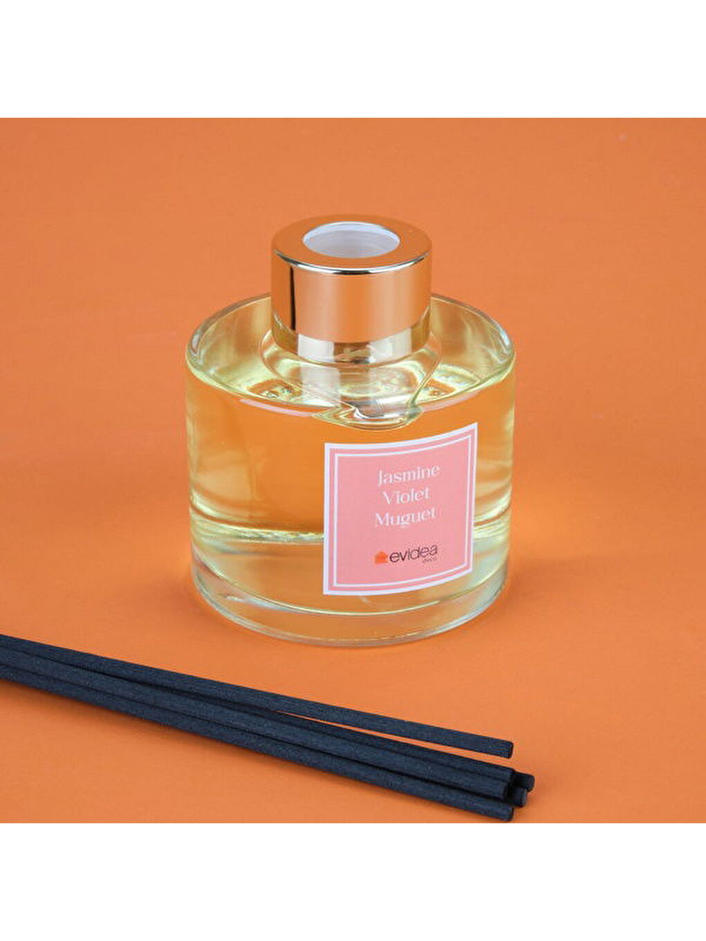 Renksiz Deco Flower Mum ve Koku Seti - 130 gr + 100 ml-3