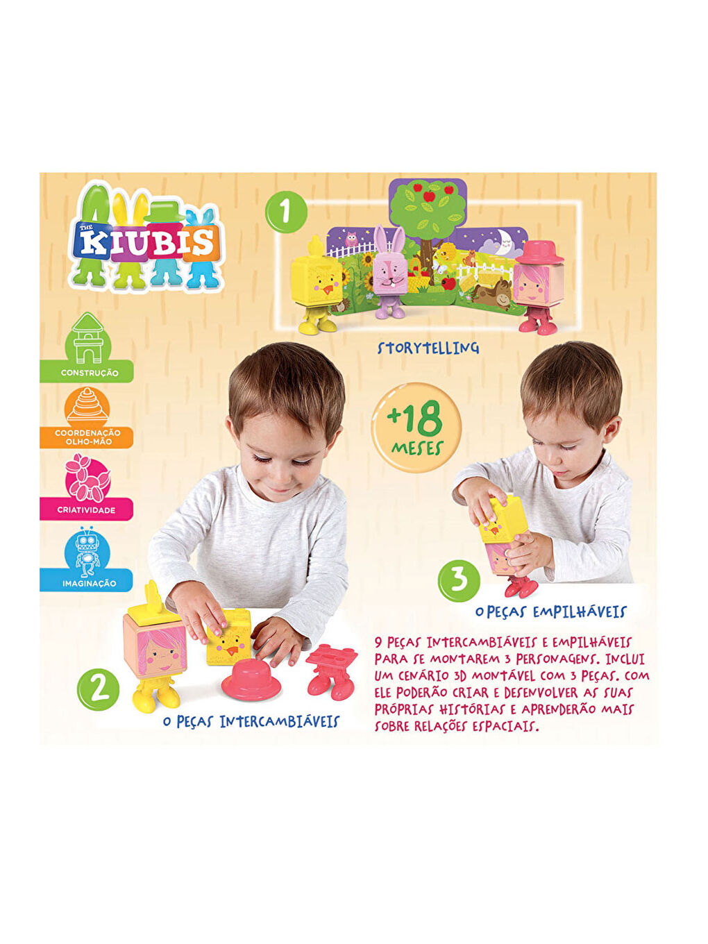 Çocuk Puzzle La Pequena Granjera Kiubis 19221-1