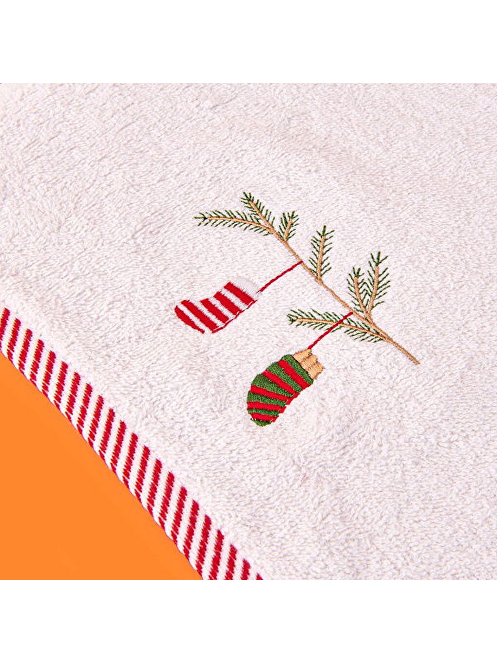 Soft Sock El Havlusu - Ekru - 30x50 cm-1