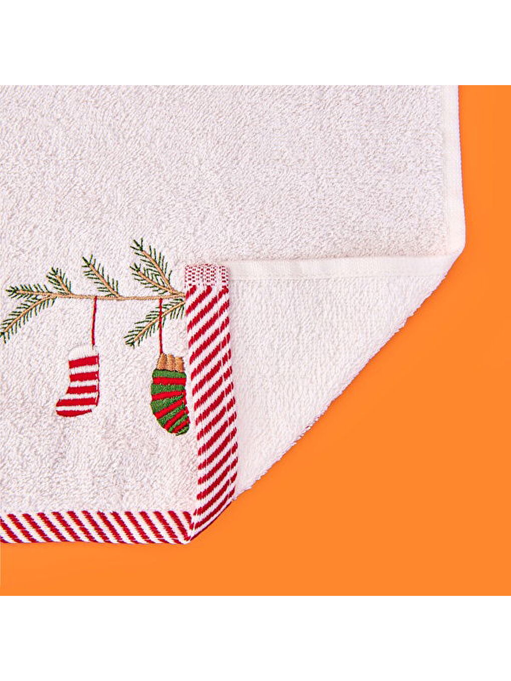 Soft Sock El Havlusu - Ekru - 30x50 cm-2