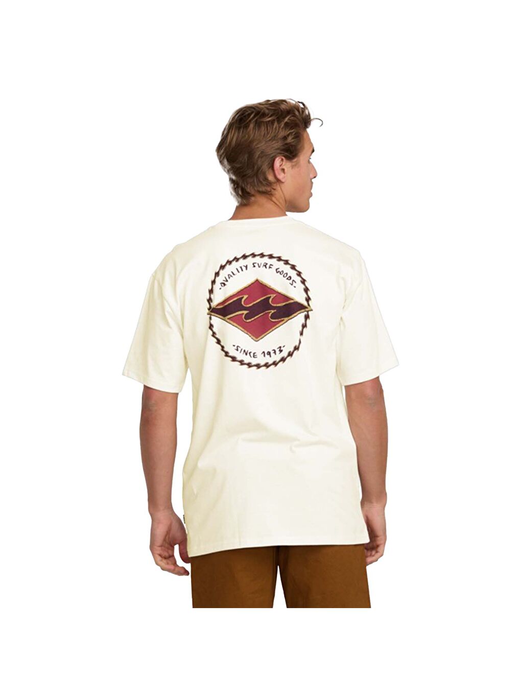 Rotor Diamond Regular Erkek Beyaz Tişört-6