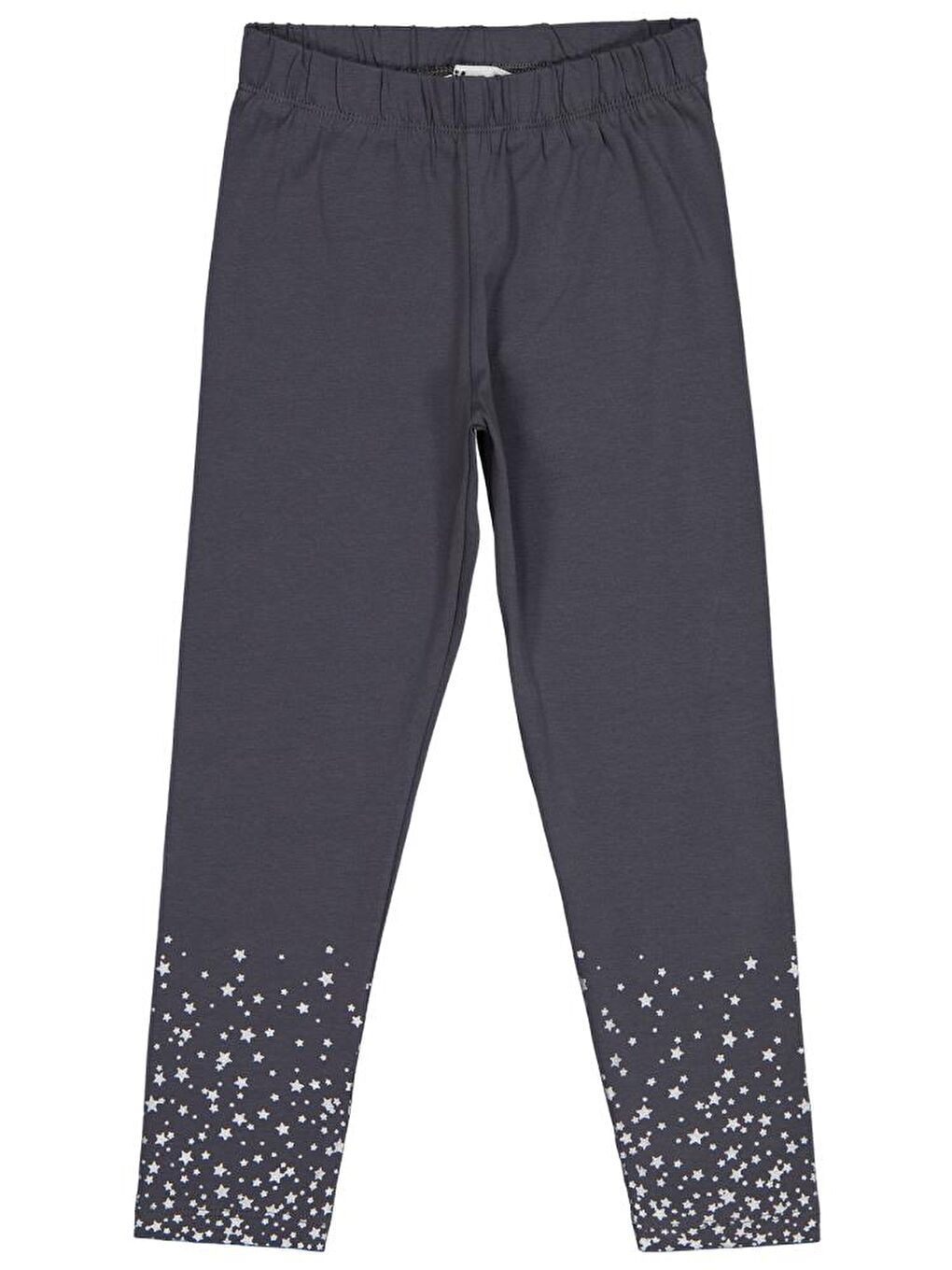 Antrasit Girls Yıldız Baskılı 6-9 Yaş Tayt