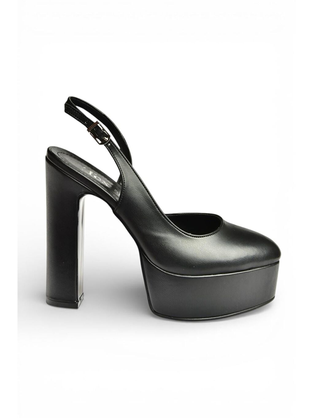 Siyah Kadın Topuklu Ayakkabı Y246195109-6