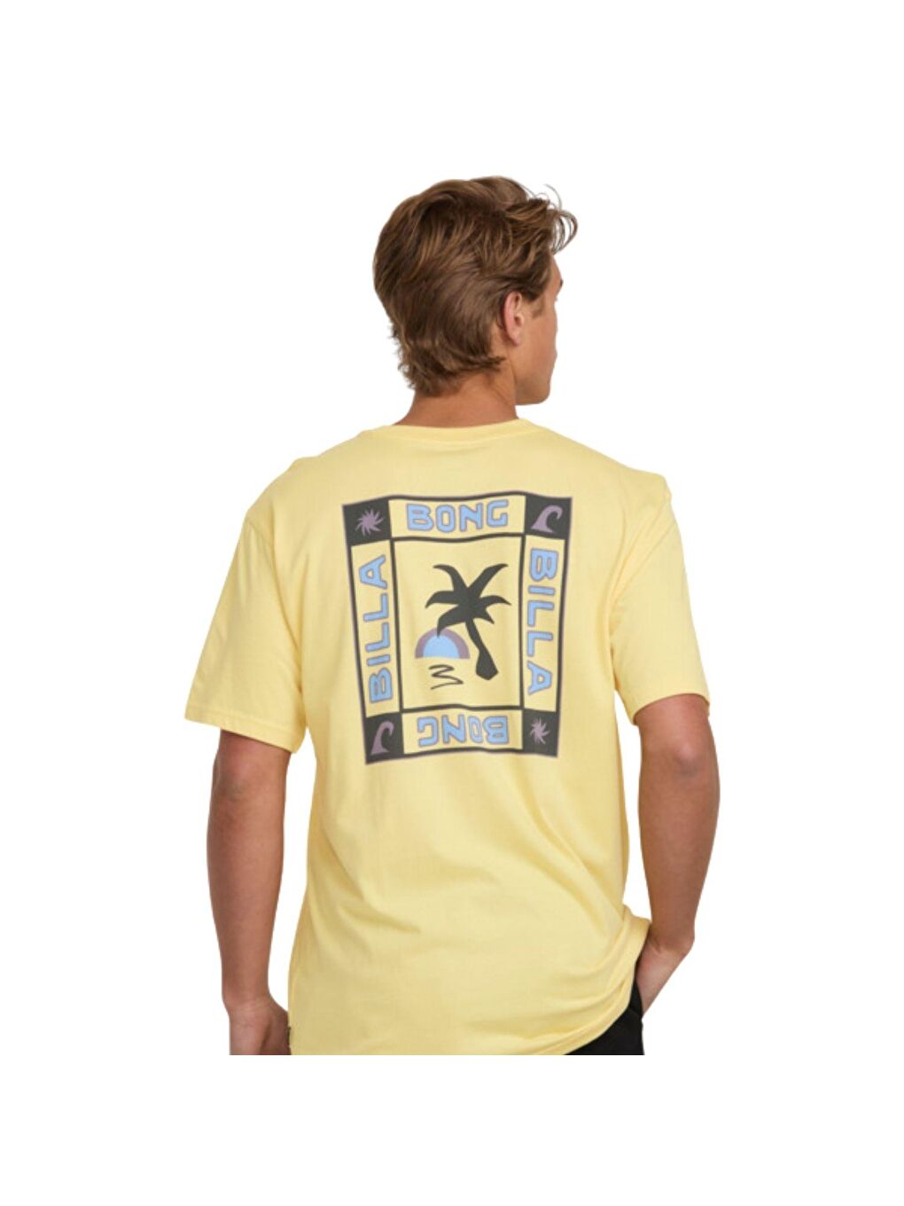 Sarı Window Premium Ss Erkek Tişört-3
