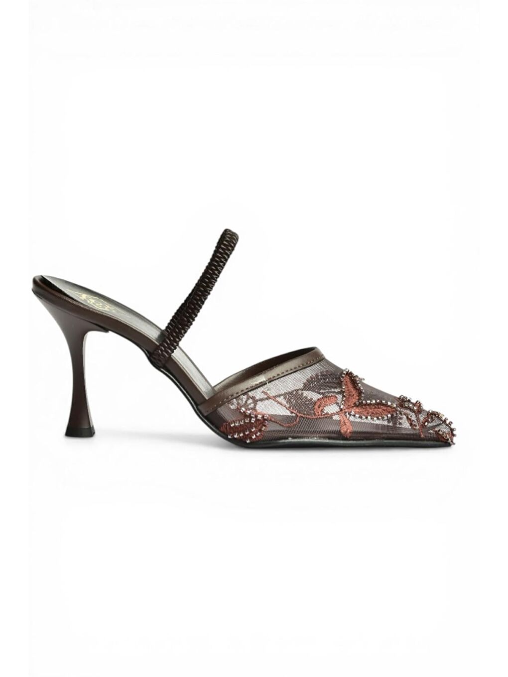 Kahverengi Kadın Topuklu Ayakkabı Y752076315-1