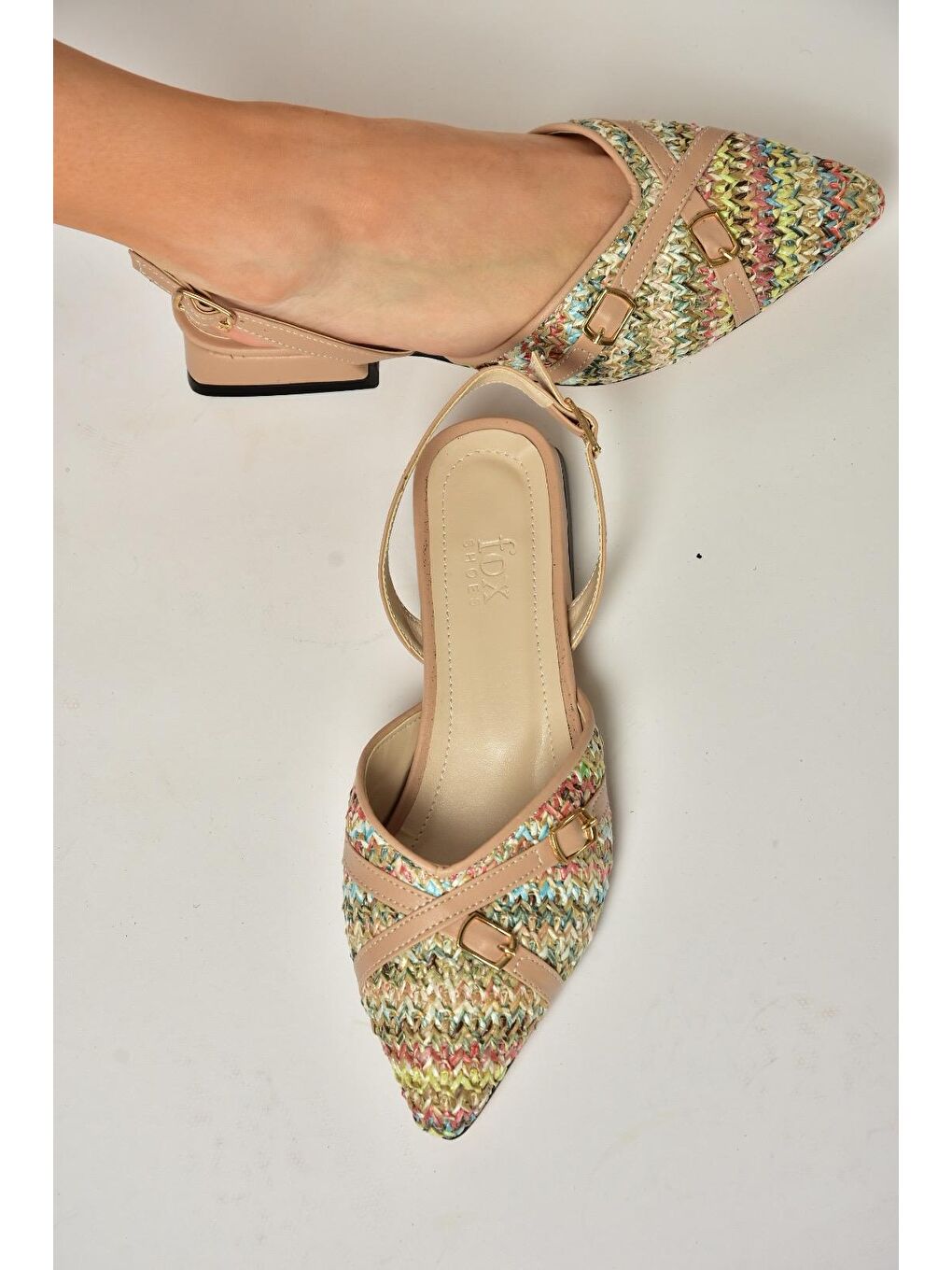 Karışık S9605431 Multi Kadın Babet Ayakkabı-1