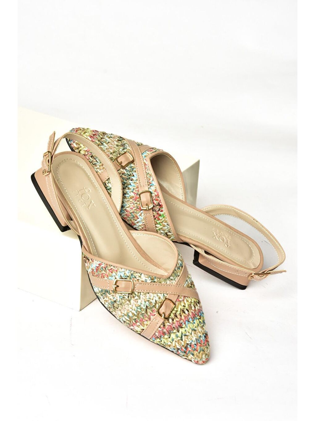 Karışık S9605431 Multi Kadın Babet Ayakkabı-3