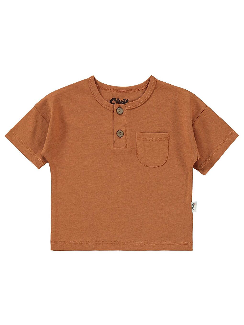 Turuncu Baby Erkek Bebek Takım 6-18 Ay Bakır-2