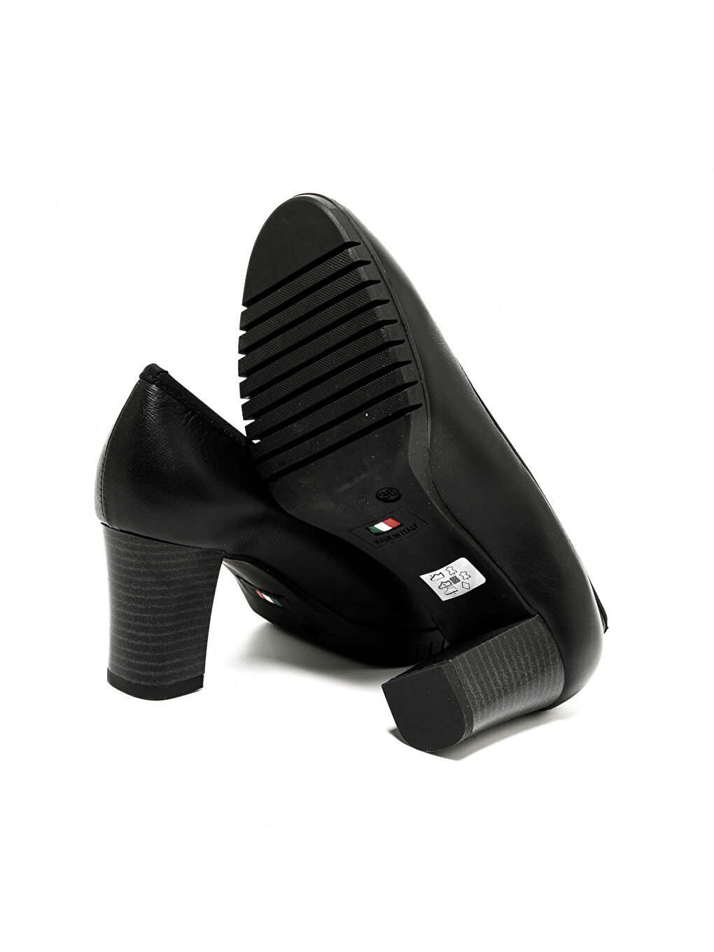 Siyah Kadın Topuklu/ Stiletto 265082DP SOFTNIL PELLE Nero-5