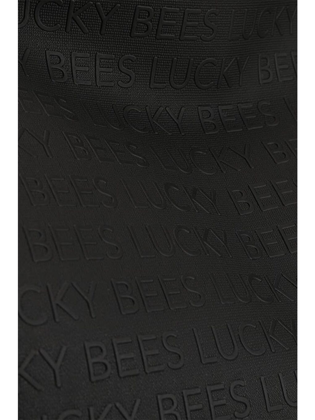 Lucky Bees Siyah Desenli Kadın El ve Omuz Çantası - 5