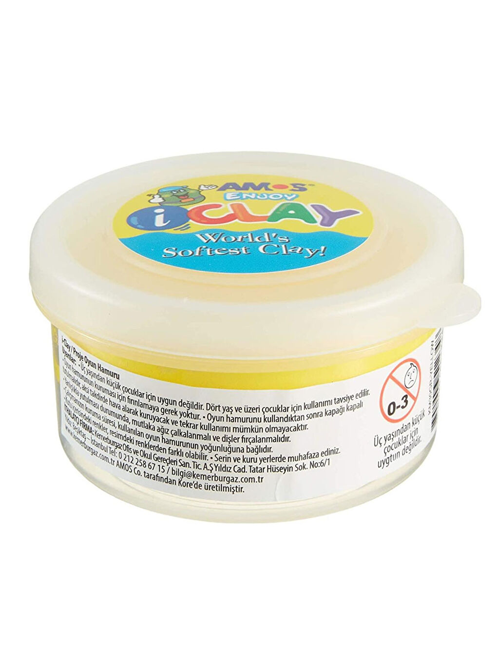 I-Clay Proje Hamuru Sarı 30 gr