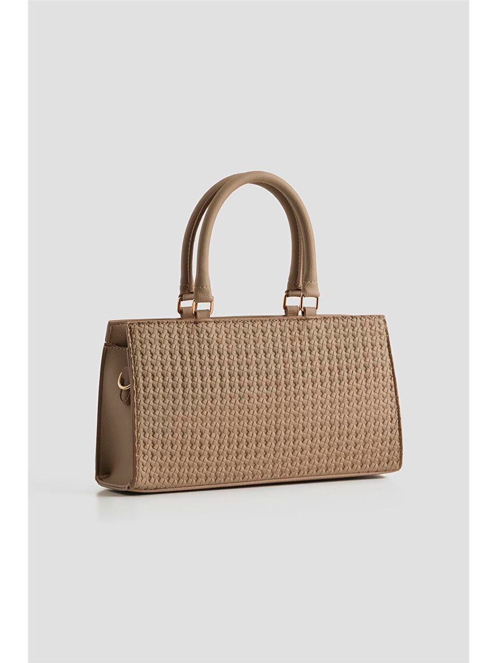 Bej Çanta Örgü 25Yd7407 Vizon-1