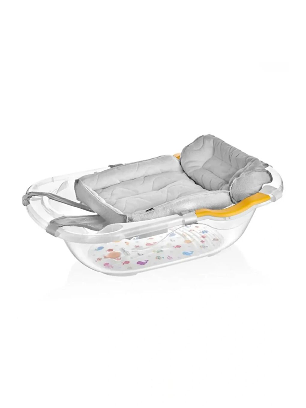Köpüklü Bebek Banyo Küvet Filesi 164 Gri