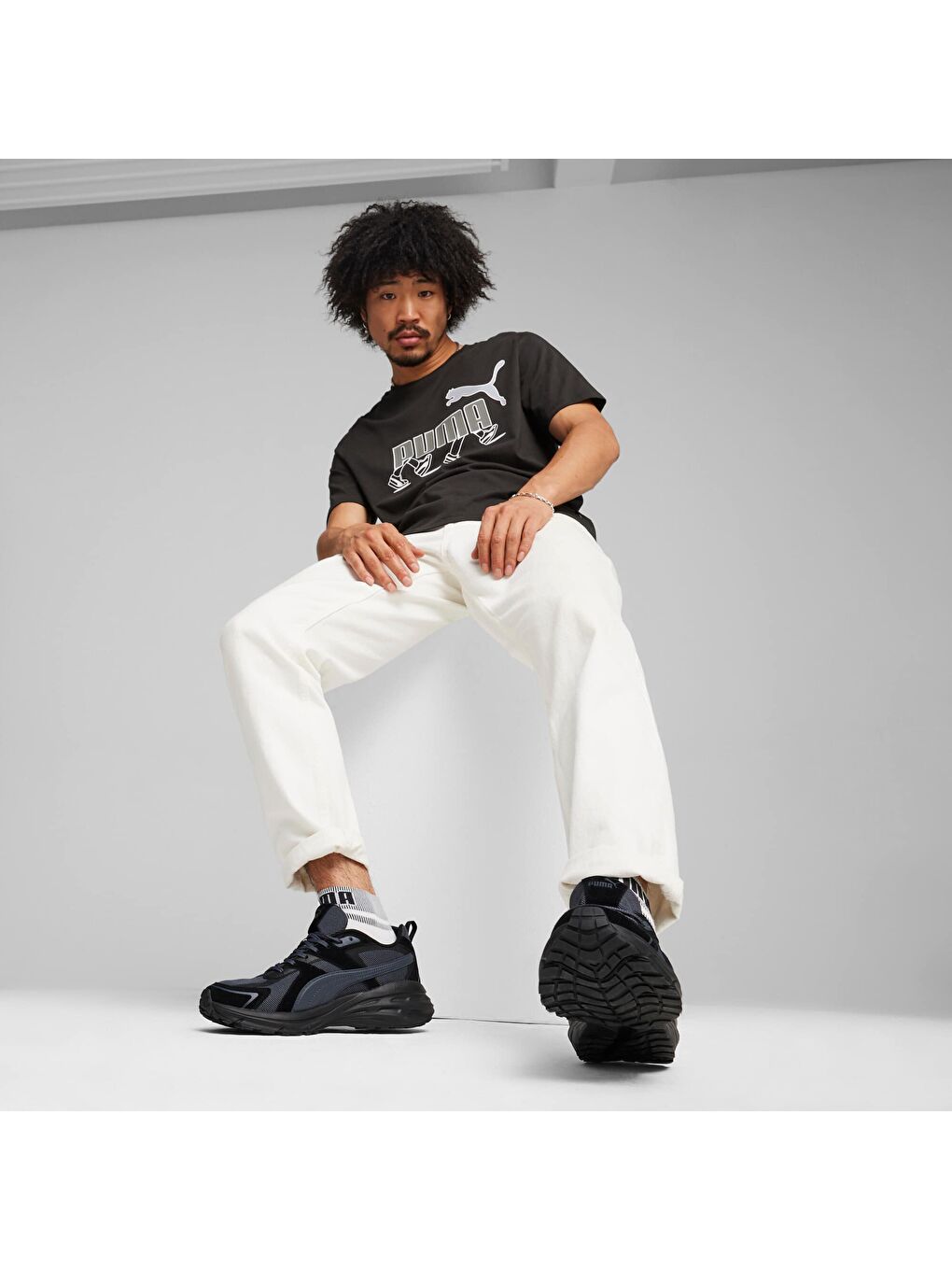 Siyah Hypnotic LS Spor Ayakkabı-1