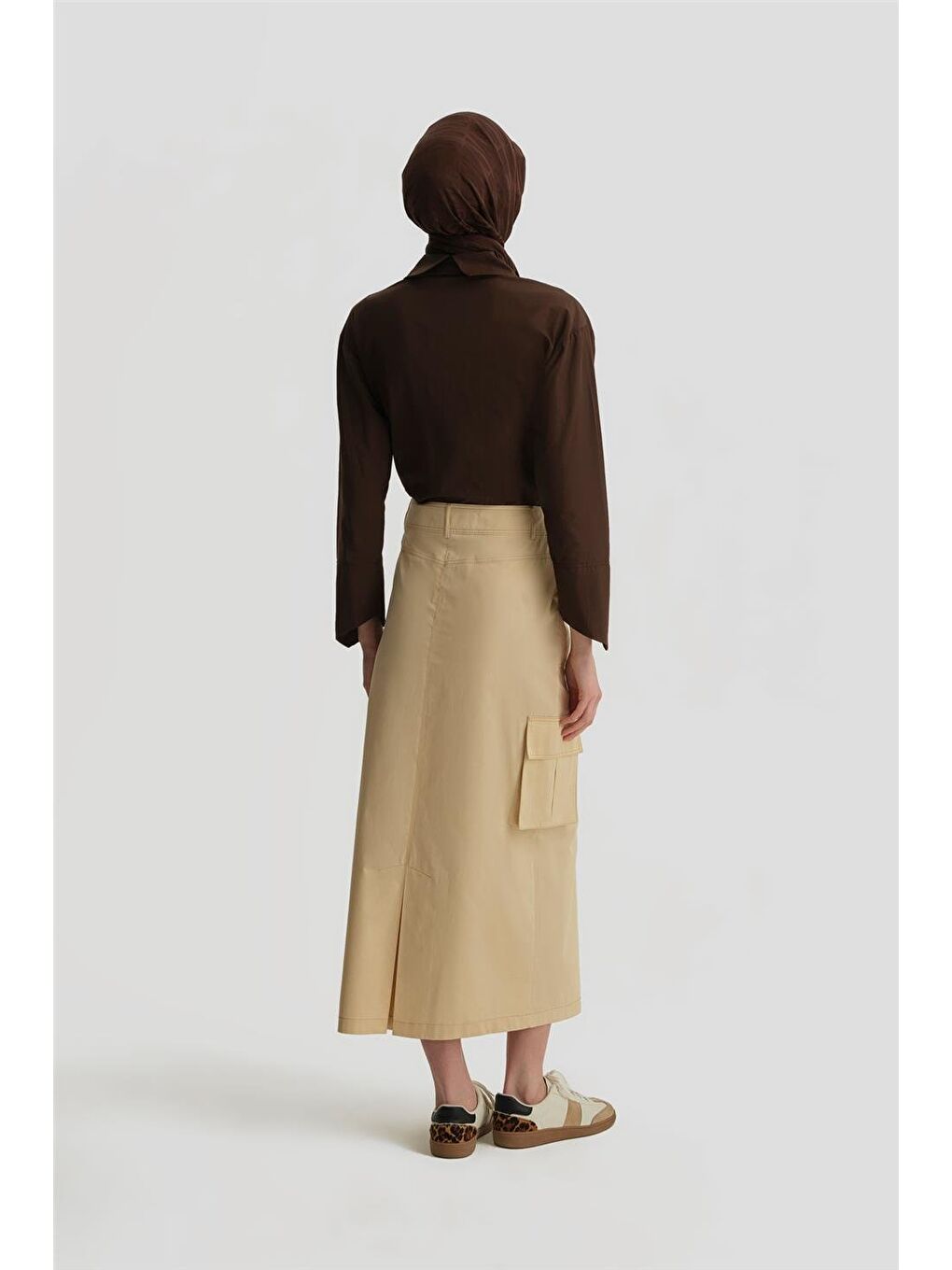 Bej Kargo Cepli Kalem Etek 25Y1824 Aytaşı-2