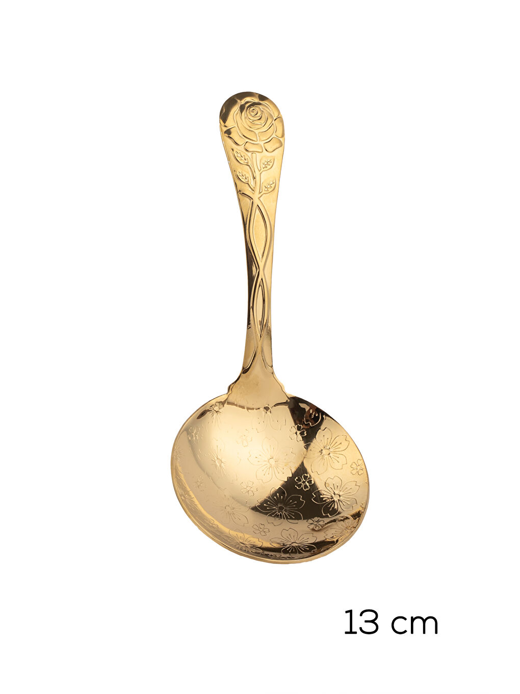 Sarı 5217 Metal Gold 2li Sos Kaşığı 13cm-2