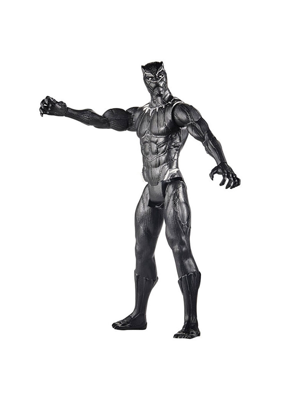 Avengers Renksiz Marvel Titan Hero Figüre Black Panther E3309-E7876 - 1