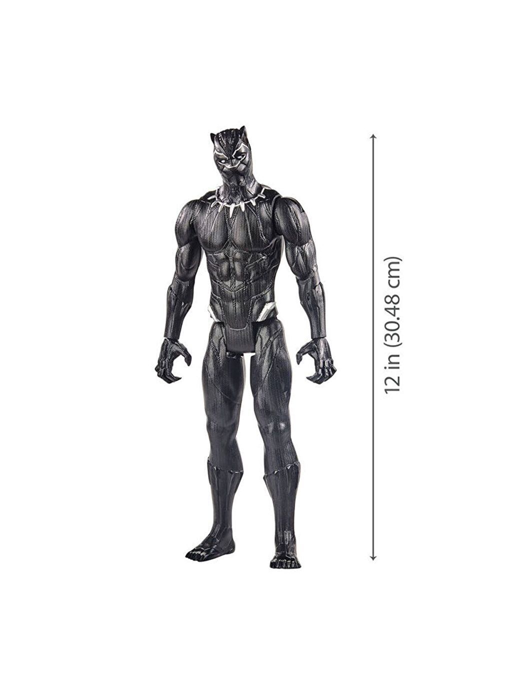 Avengers Renksiz Marvel Titan Hero Figüre Black Panther E3309-E7876 - 2