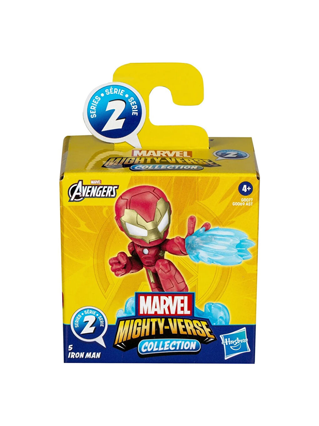 Avengers Renksiz Mighty Verse Aksiyon Figürleri Iron Man G0069-G0077 - 1