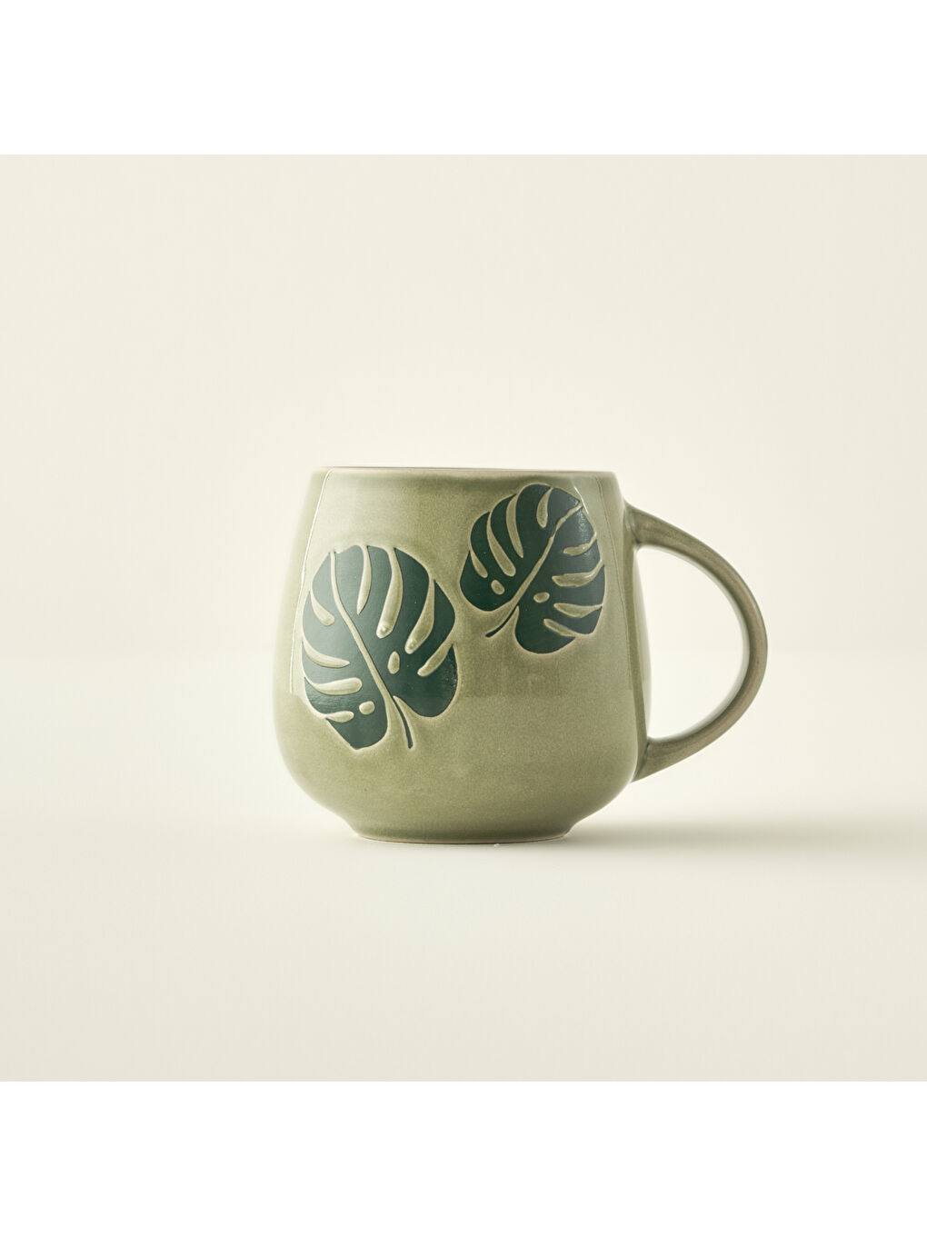 Luna Stoneware Kupa Yeşil (510 cc)