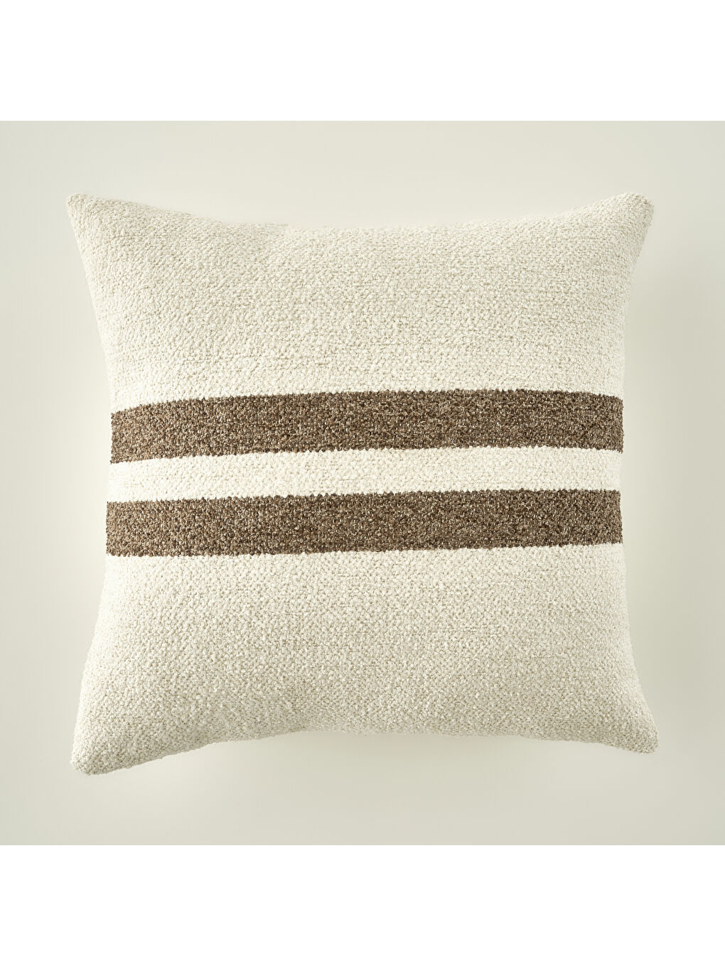 Ekru Ellie Dekoratif Yastık Kılıfı Krem (43x43 cm)