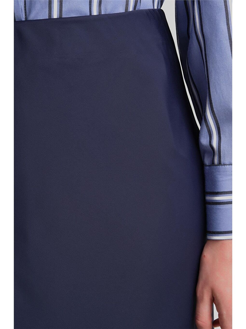 Saten Etek Ort1534 Gece Mavisi-5