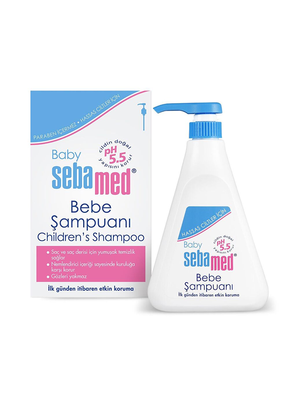 SEBAMED Renksiz BEBE ŞAMPUANI 500ML x 2 adet - 2