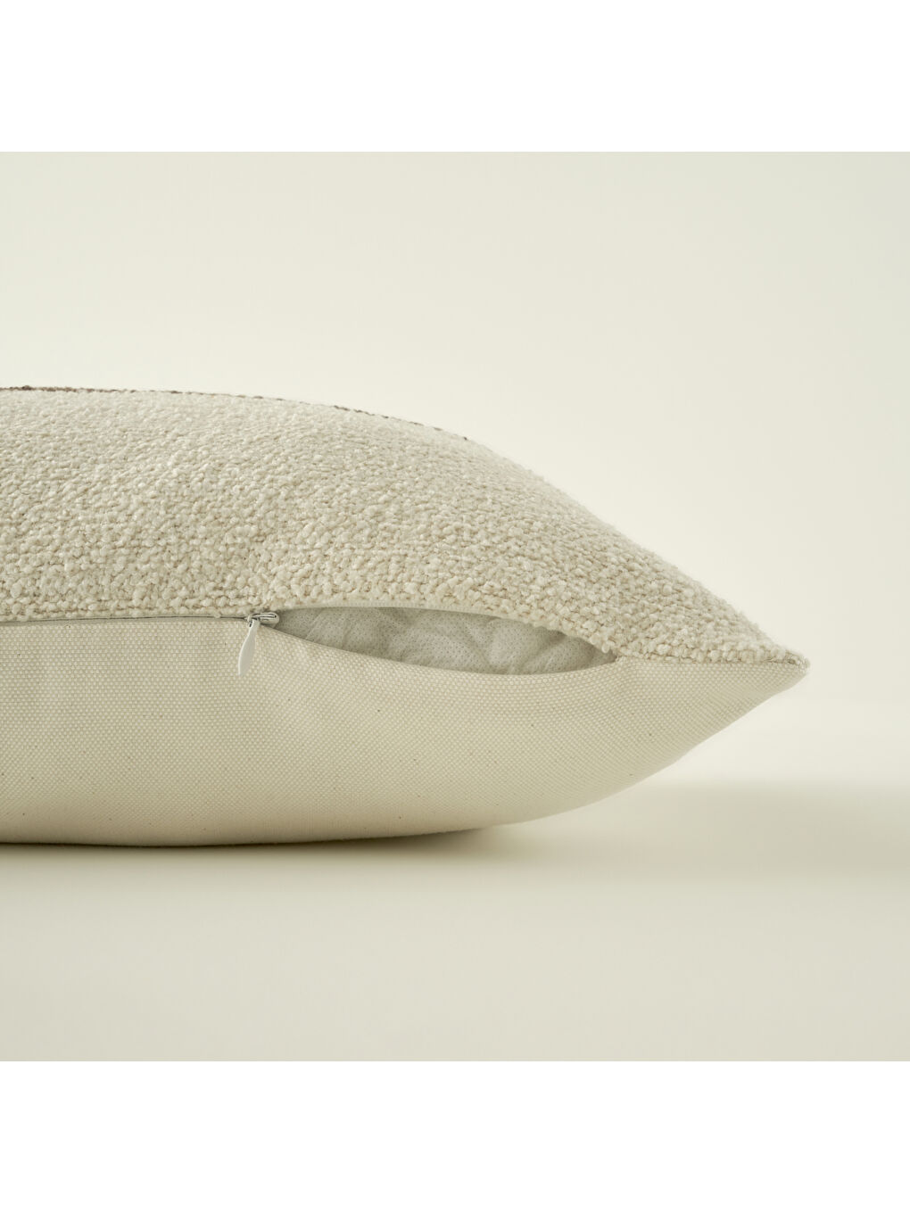 Ekru Ellie Dekoratif Yastık Kılıfı Krem (43x43 cm)-2