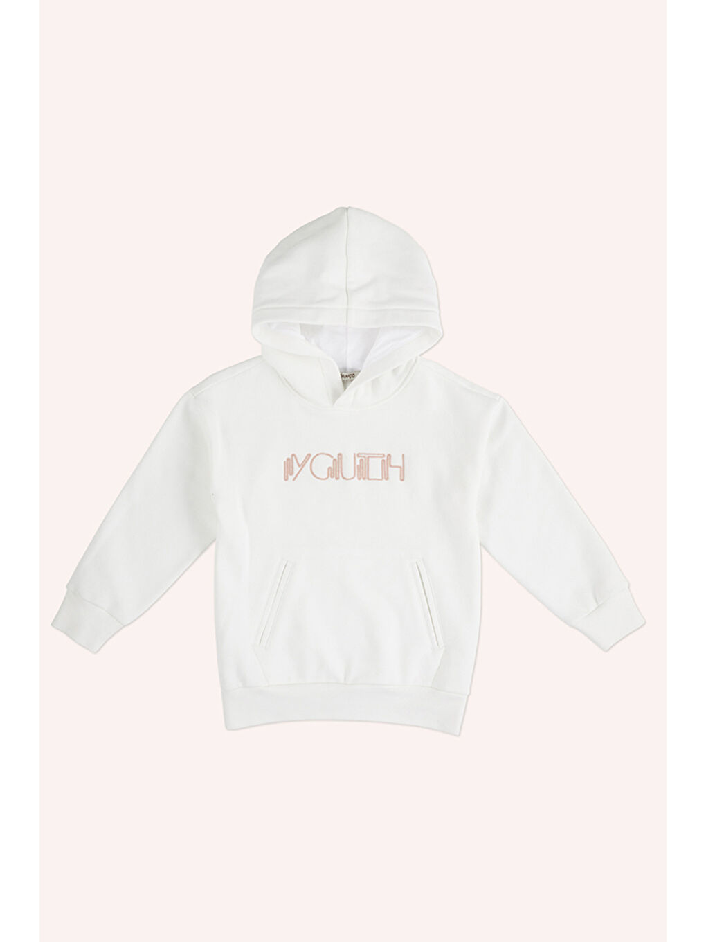 Panço Ekru Erkek Çocuk Nakışlı Sweatshirt