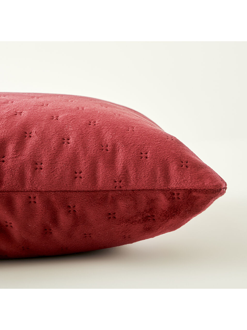 Rita Dekoratif Yastık Bordo (43x43 cm)-2