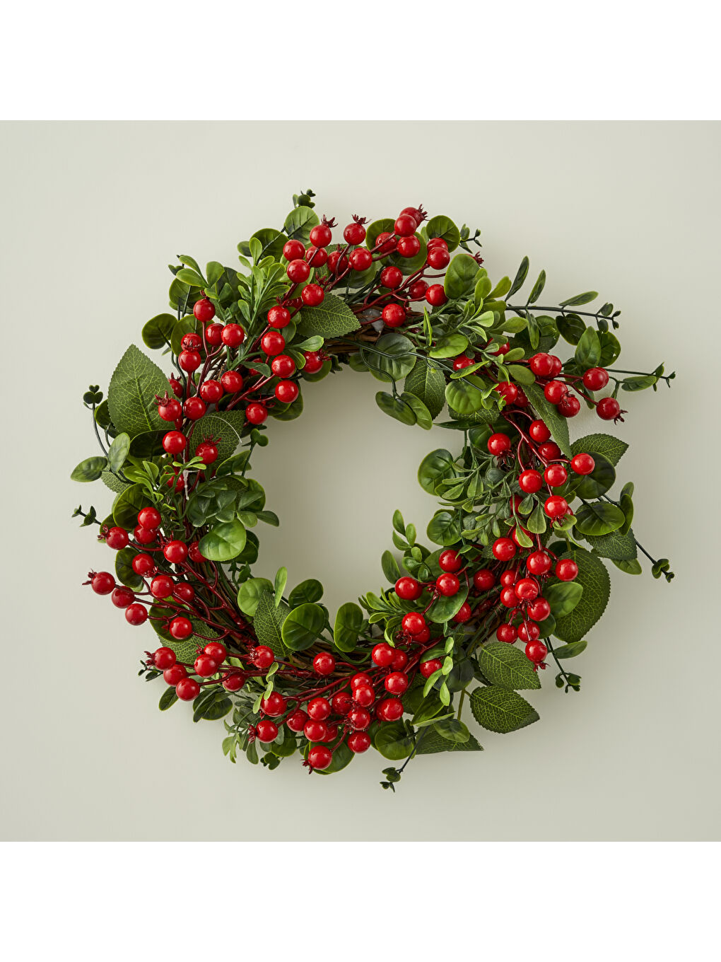 Christmas Yılbaşı Kapı Süsü Yeşil (42 cm)